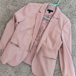 Ann Taylor Suit Blazer - Mauve/Dusty Pink